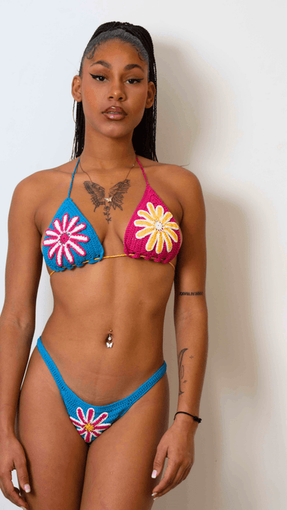 Bas de Maillot de Bain - Daisy - Crochet