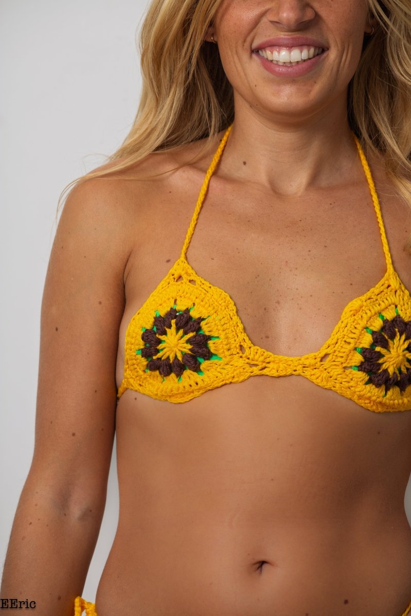 Haut de Maillot de Bain - Soleil Sauvage - Crochet
