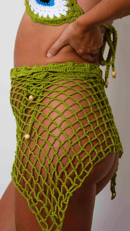 Jupe Filet Bohème – Crochet