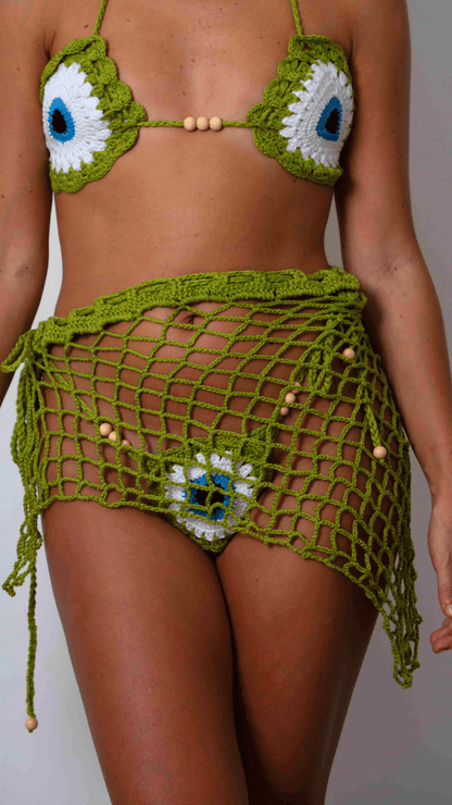 Jupe Filet Bohème – Crochet